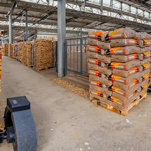 Premium Crepito Holzpellets Palette mit 72 Säcken à 15kg