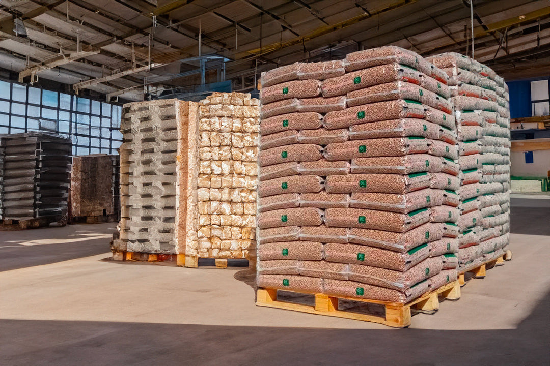 Natural Energie Holzpellets – Palette mit 70 Säcken à 15 kg