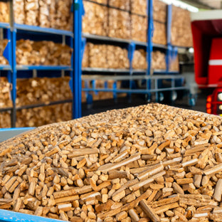 Badger Premium Holzpellets - Palette mit 65 x 15 kg Säcken