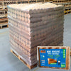 Woodstock 104, verdichtetes Holz, Palettenpackung mit 5 Holzscheiten
